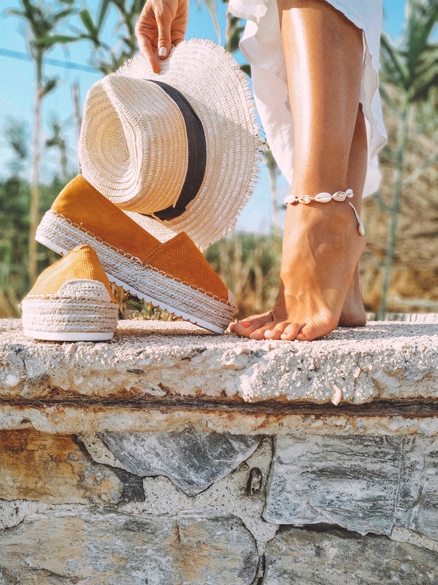 cure di bellezza dei piedi