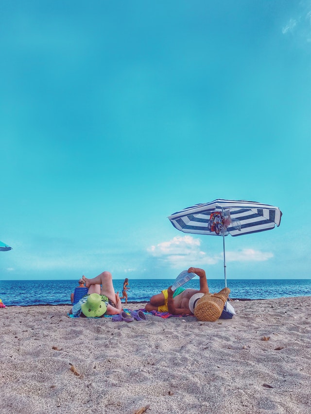 allenamento in spiaggia