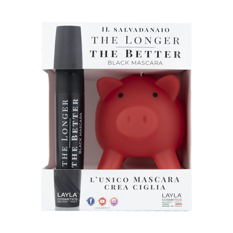 maialino e mascara layla cosmetics