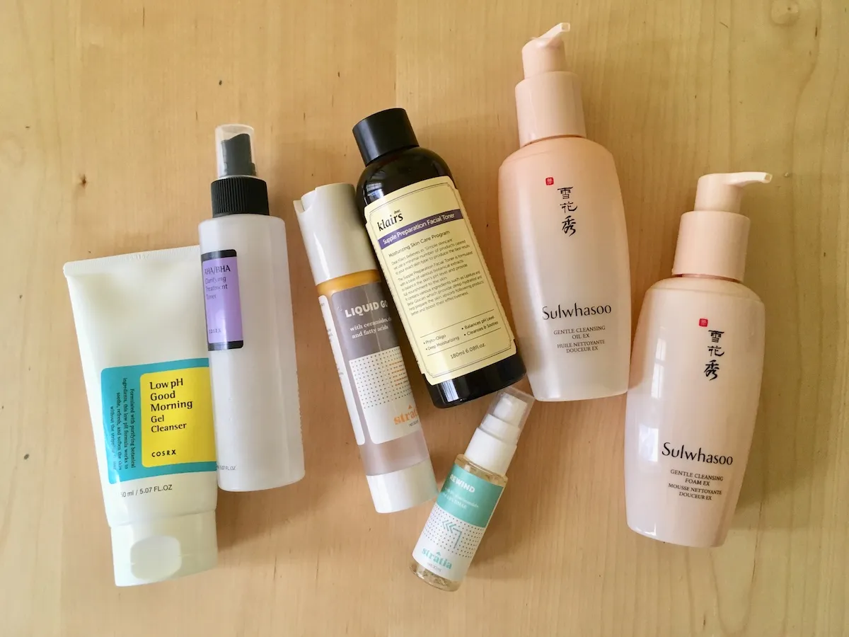 prodotti asiatici skincare